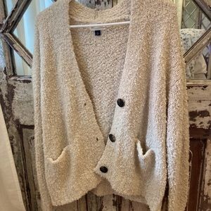 Universal thread cardigan